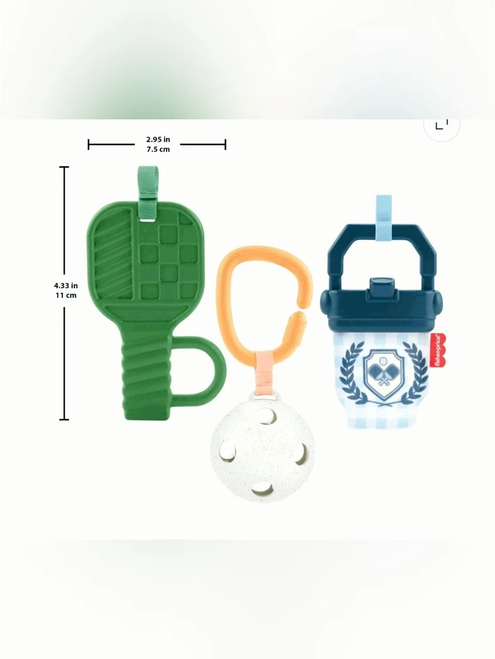 Fisher-Price Let's Play Pickleball Toy Set